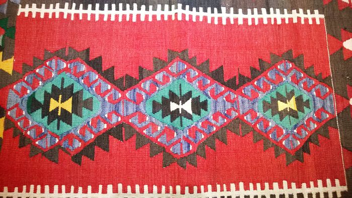 Tapis Kilim Turc Nomade Denizli-photo-2