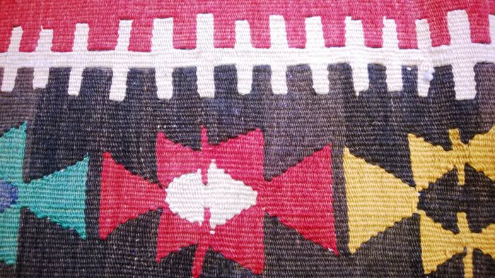 Tapis Kilim Turc Nomade Denizli-photo-4