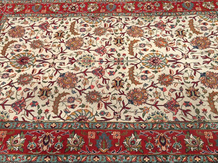 Grand Tapis Persan Tabriz Vintage-photo-3