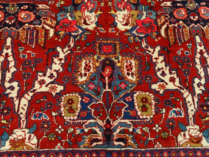 Grand Tapis Persan Heriz Ancien-photo-4