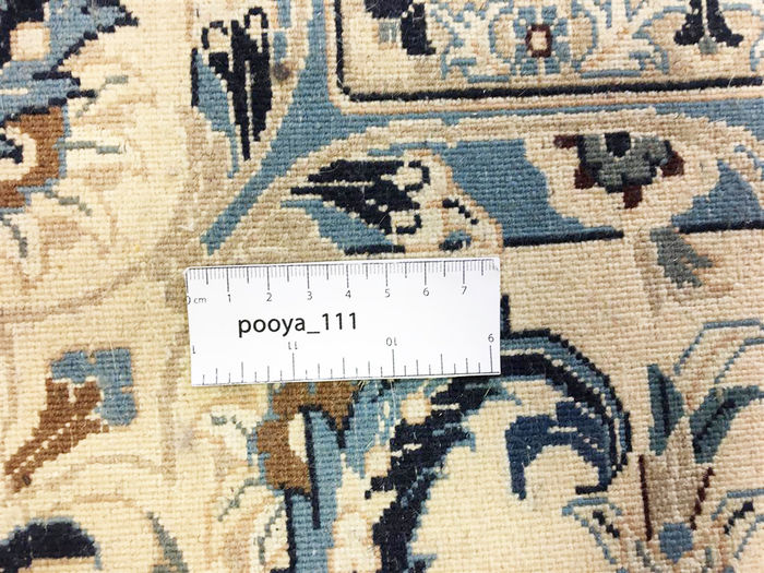 Magnifique Tapis NaÏn Persan Laine Et Soie-photo-4