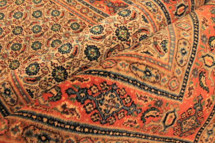 Persian Moud Pure Very Fine Wool Rug-photo-1