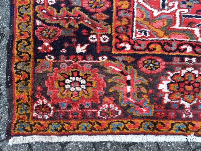 Grand Tapis Hériz Iran Milieu XXème Siècle-photo-3