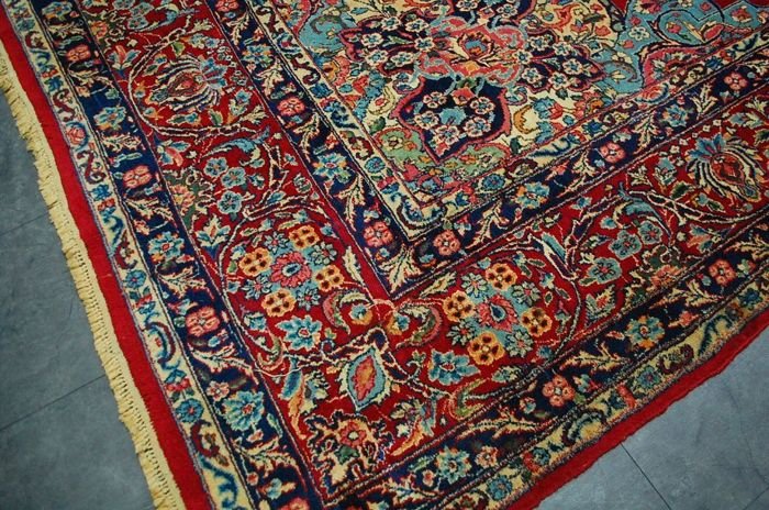 Large Persian Rug Kirman Royal-photo-6