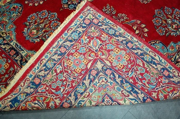 Large Persian Rug Kirman Royal-photo-7