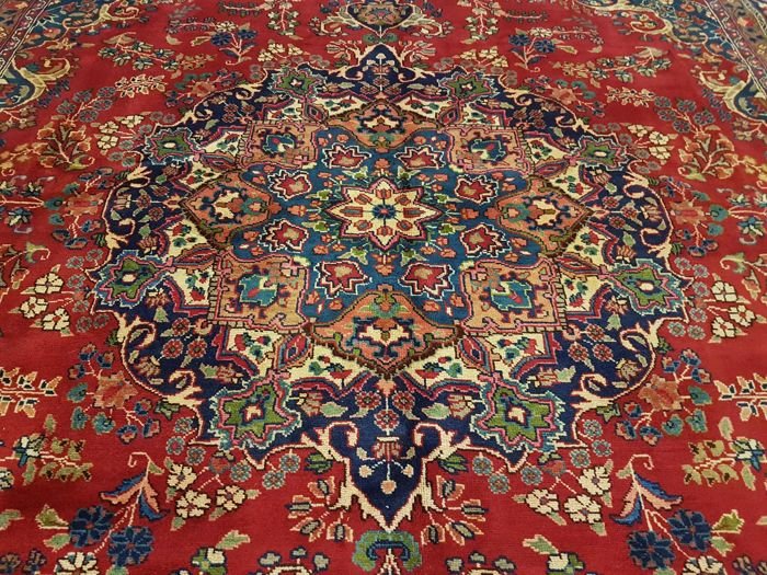 Large Persian Carpet Sabzewār-photo-2