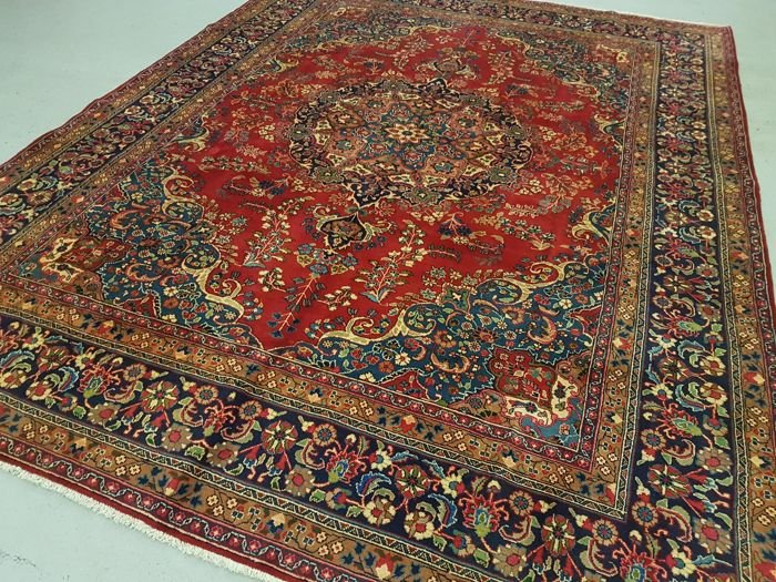 Large Persian Carpet Sabzewār-photo-4
