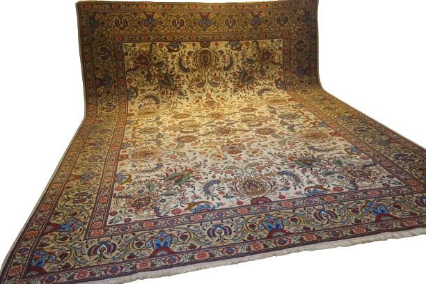 Grand Tapis Persan Tabriz-photo-4