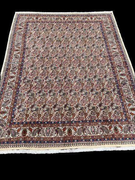 Grand Tapis Persan Kāshmar à Palmettes -photo-2