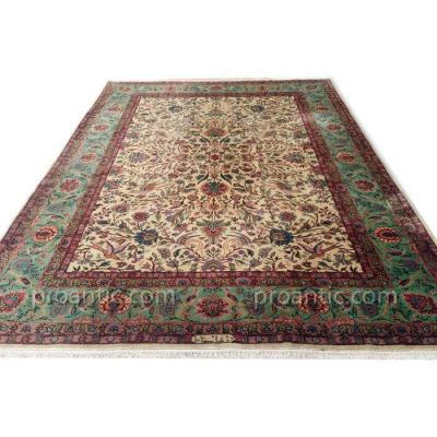 Large Iran Carpet Tabriz Signed "assara"