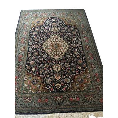 Tapis d'Iran Ghoum Laine Kork Milieu XXème Siècle