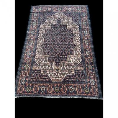 Persian Carpet From Sennebaf Tribe Circa 1950