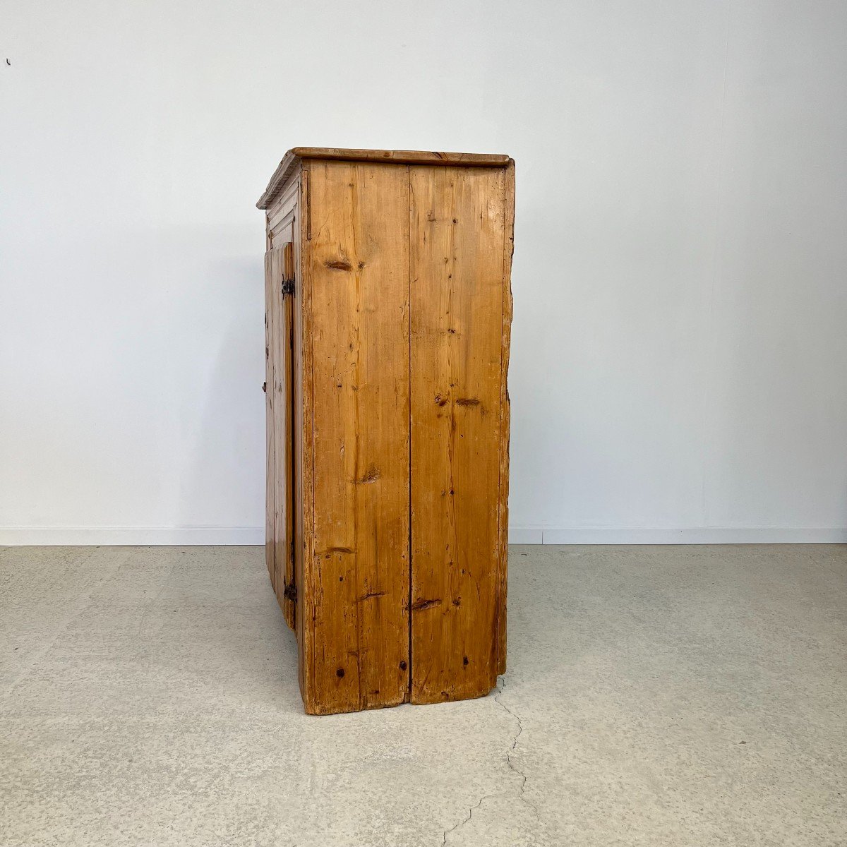 Authentic Mountain Cabinet Furniture, Confiturier French Alps Savoie Alpine Art 18th Century-photo-7