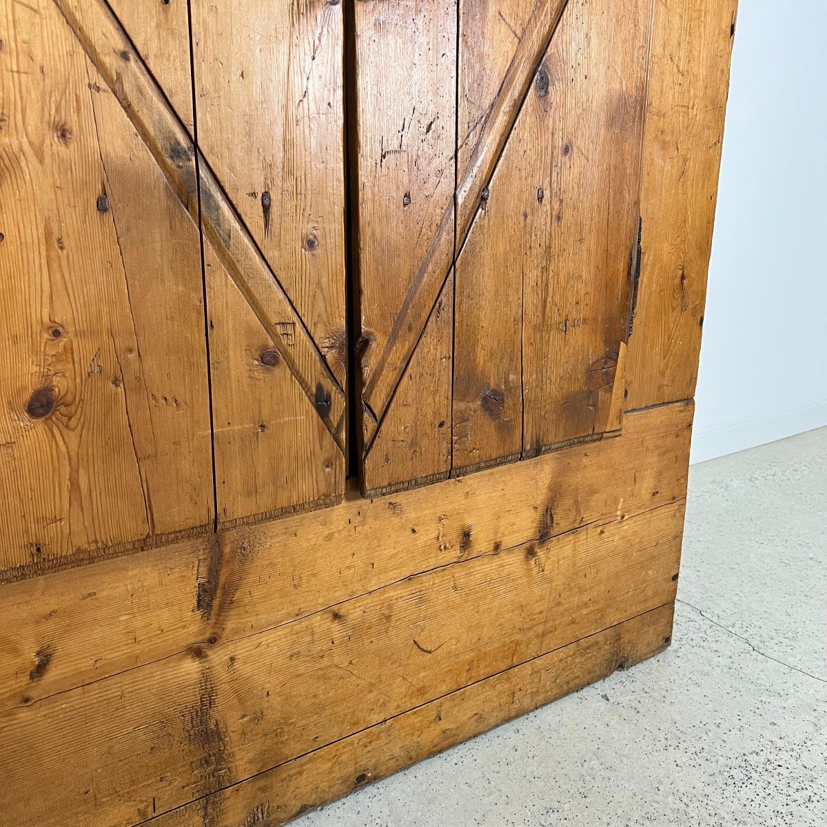 Confiturier Armoire De Montagne, Art Populaire, Savoie Alpes XVIIIe 18ème-photo-2