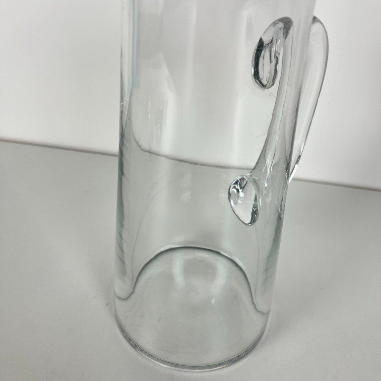 Rare Ancien Grand Broc à Orangeade En Cristal, Pichet, Pot à Eau Baccarat France -photo-2