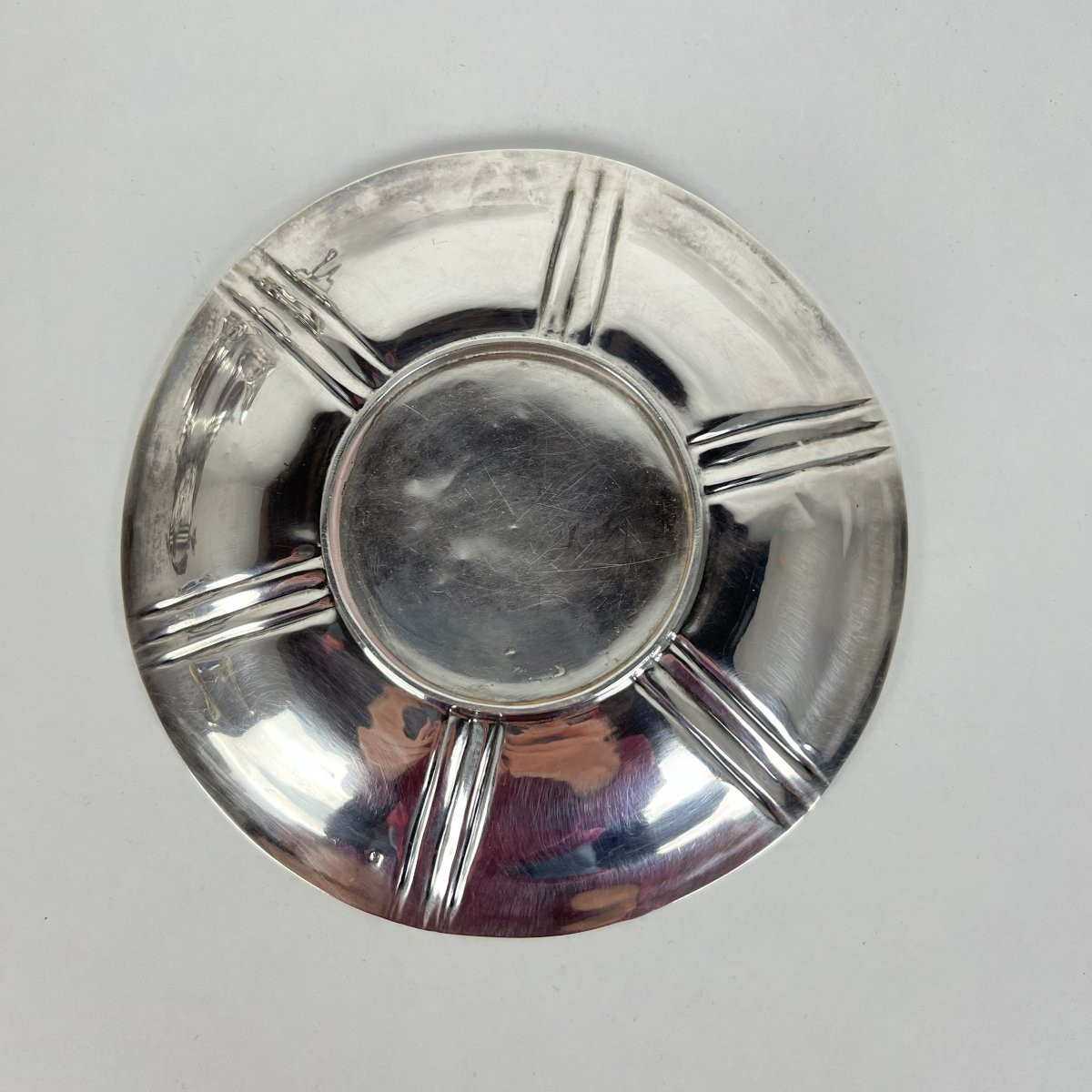 Debain (paris France Before 1864) Two-handled Sugar Bowl And Its Stand - Silver 950-photo-5