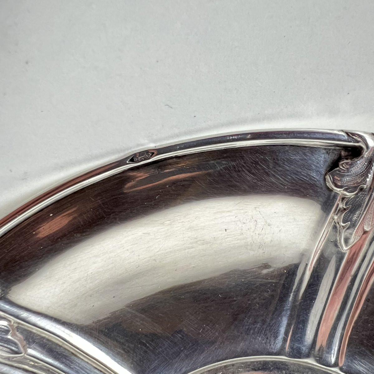 Debain (paris France Before 1864) Two-handled Sugar Bowl And Its Stand - Silver 950-photo-6