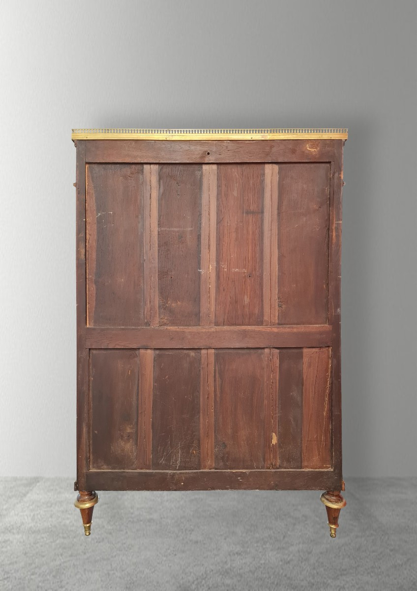 Louis XVI Period Mahogany Secretary-photo-3