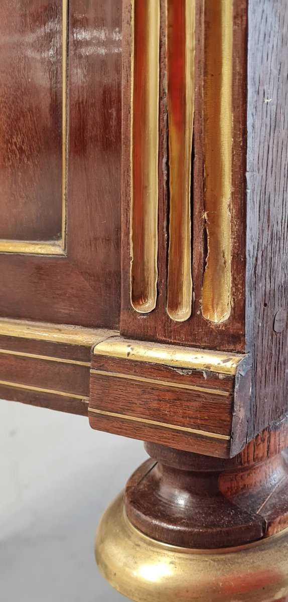 Louis XVI Period Mahogany Secretary-photo-8
