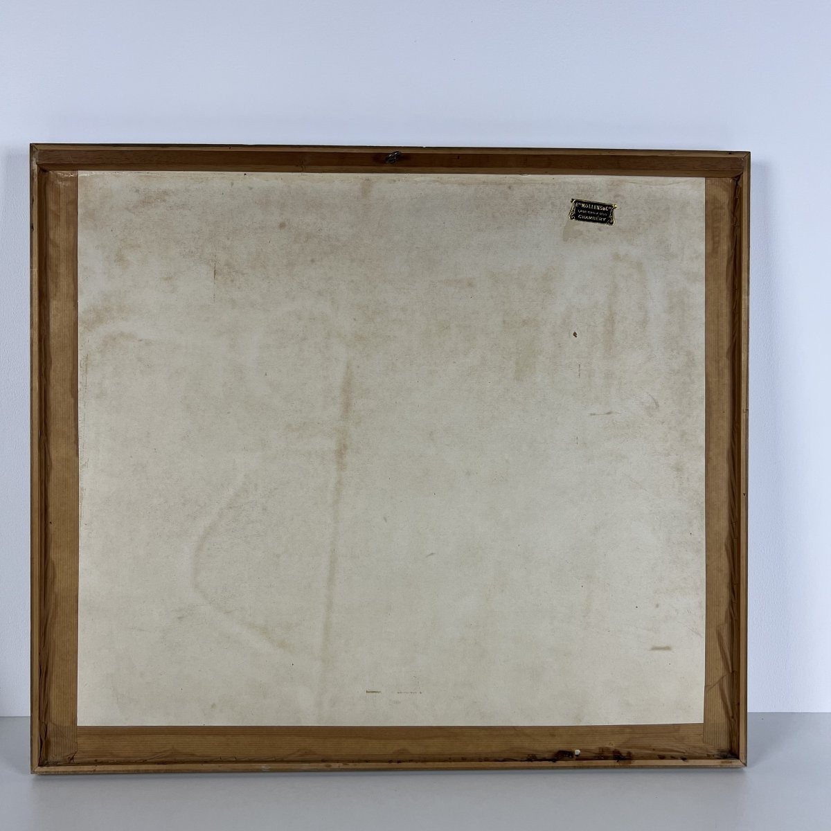 Carte Sabaudia Ducatus La Savoié Gravure aquarellée Judocus HONDIUS 17ème siècle-photo-8