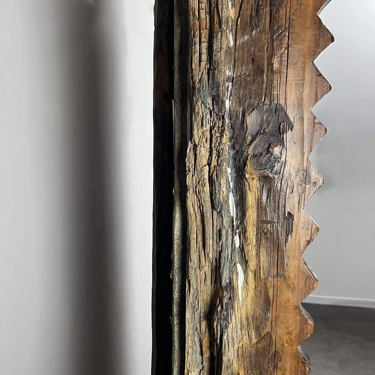 Grande porte afghane en bois sculpté – fin XIXᵉ - Architecture Palais Asie centrale-photo-4