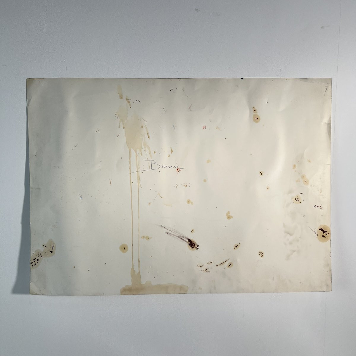 Grande composition abstraite par Pietro Righettini - Bornic (1924-2017) Italie, Suisse, Genève,-photo-3