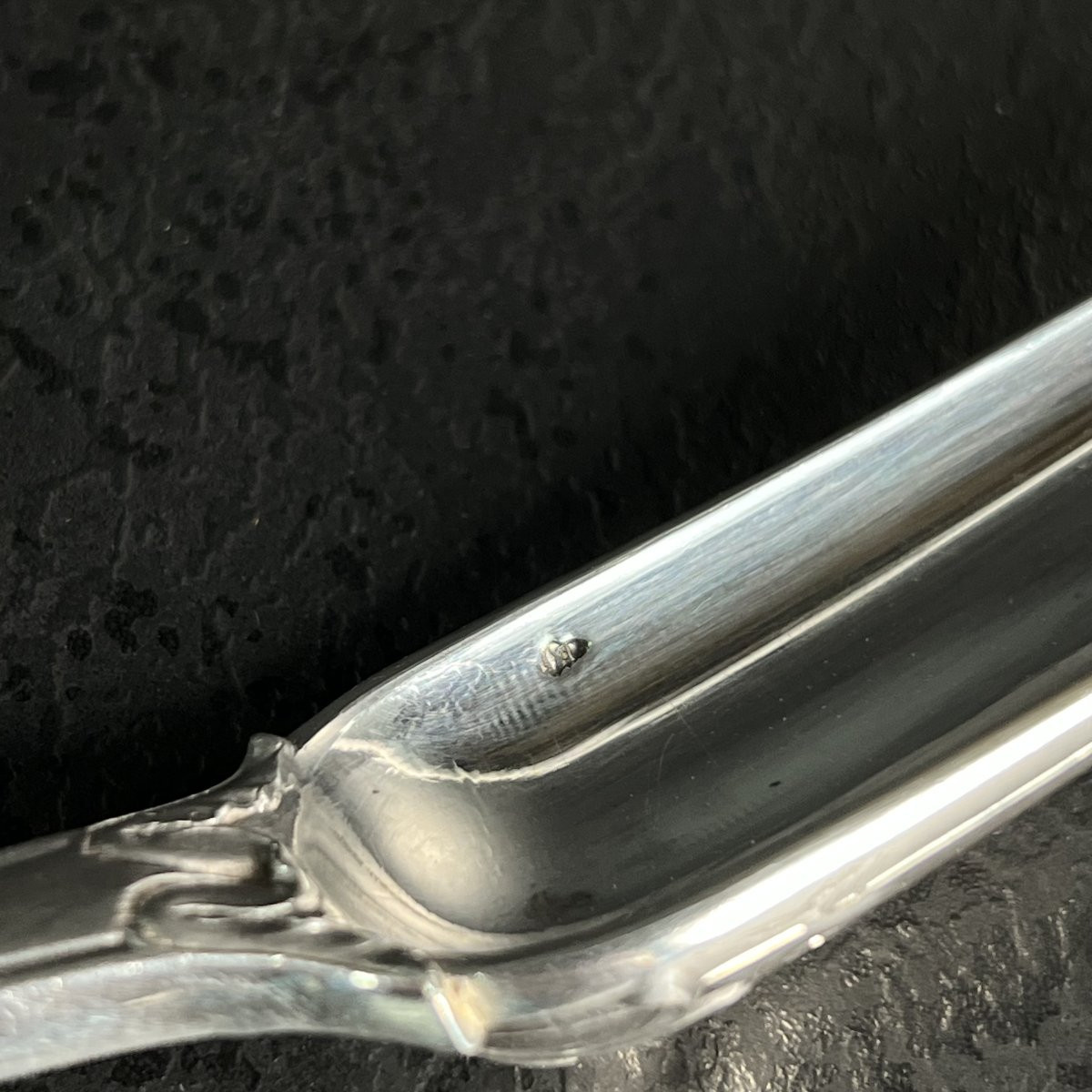 Cuillère à moelle en argent massif - Émile Puiforcat Style Renaissance, XIXe siècle-photo-5