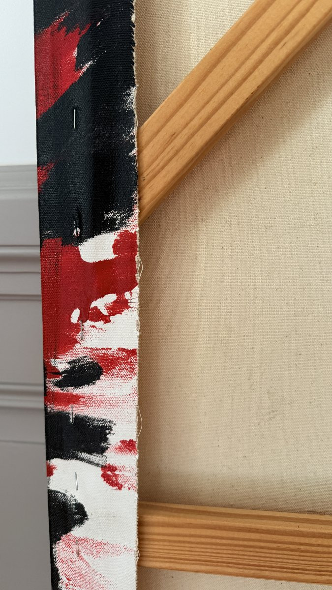 Tableau Grand format «007 Cash Me» (2016) de Domingo Zapata - acrylique-photo-6