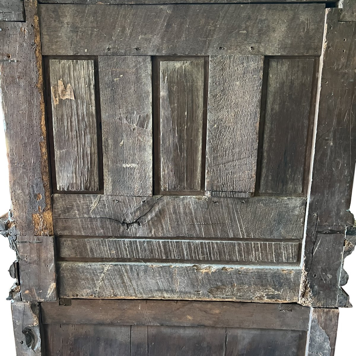 Crédence, Cabinet en noyer sculpté du XVIIe siècle Henri IV Renaissance tardive-photo-8