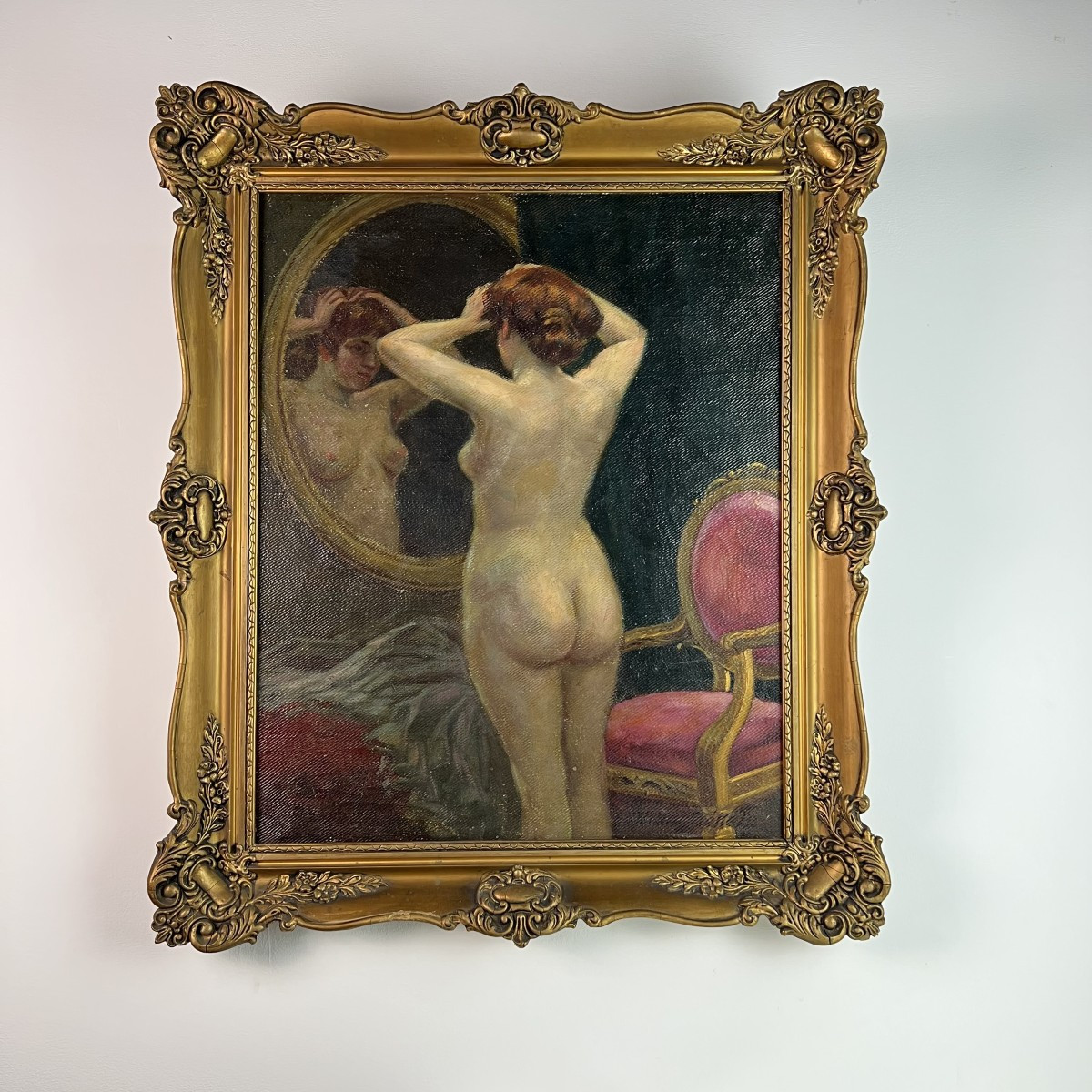 Szekely Mihaly Tordai (Hongrie 1890-1940) Huile sur toile — Nu féminin 