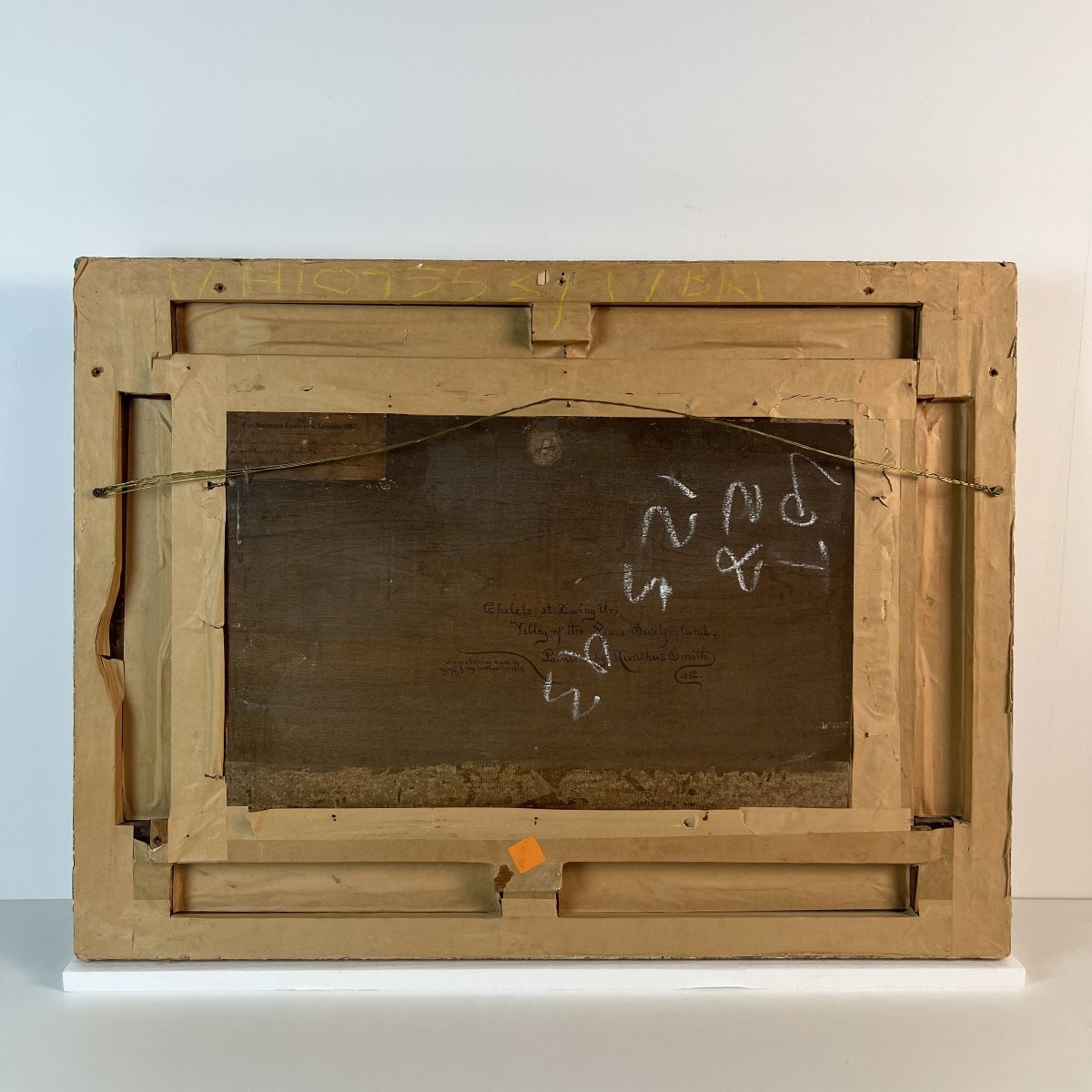 Oil On Panel, Xanthus Smith (united States, 1839-1929), Alpine Landscape, Switzerland-photo-6