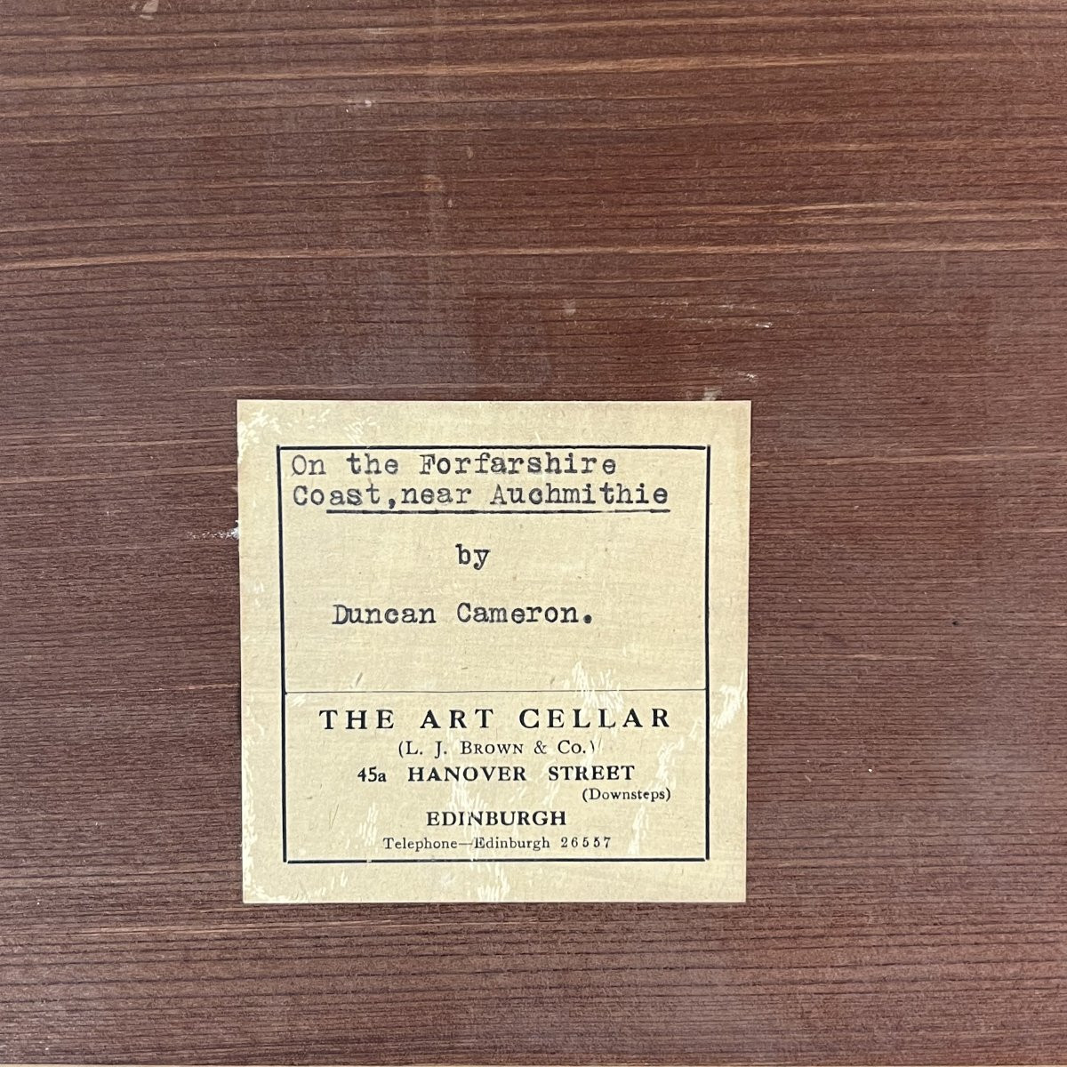Huile sur toile Duncan Cameron (Ecosse 1837-1916) Scène Marine du XIXe siècle-photo-7