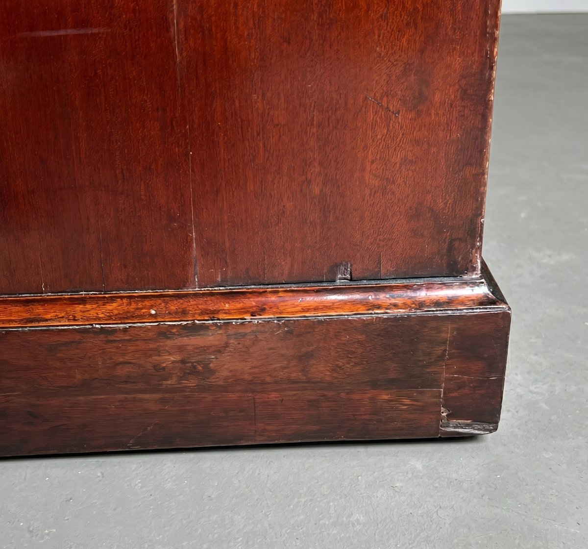 Bureau d'architecte en acajou XVIIIe siècle dans le goût de Gillows of London-photo-7