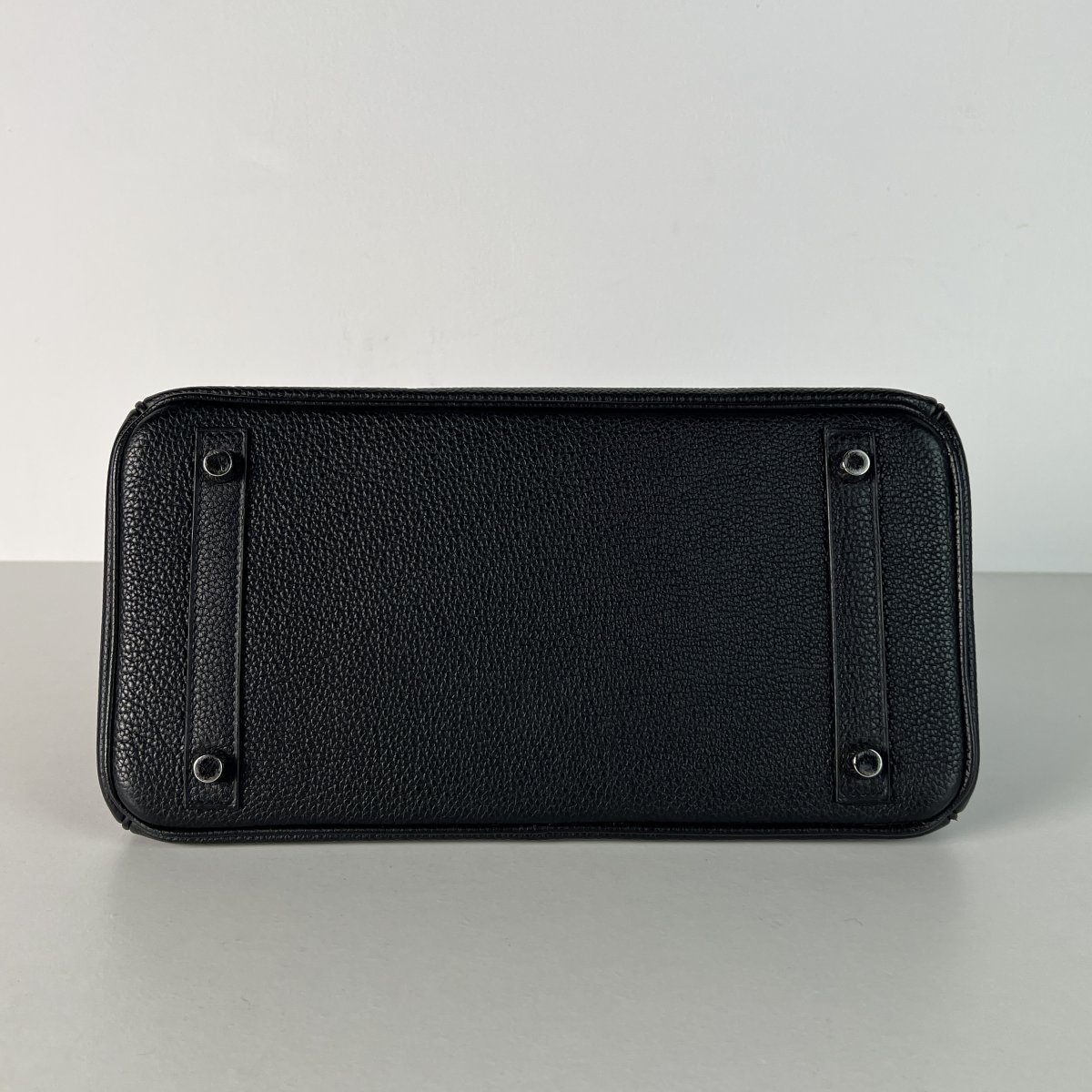 Hermès Birkin 30 Cm Handbag In Black Togo Leather-photo-3