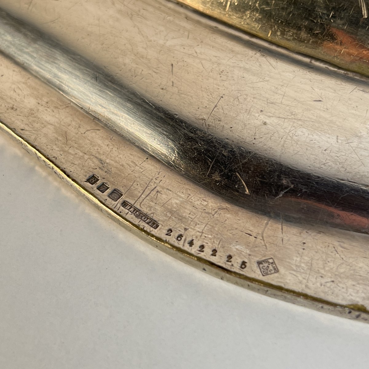 Pair Of Large Christofle Silver-plated Platters, 64 Cm, Hôtel Beau Rivage Annecy, Circa 1920-photo-3
