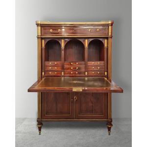 Louis XVI Period Mahogany Secretary
