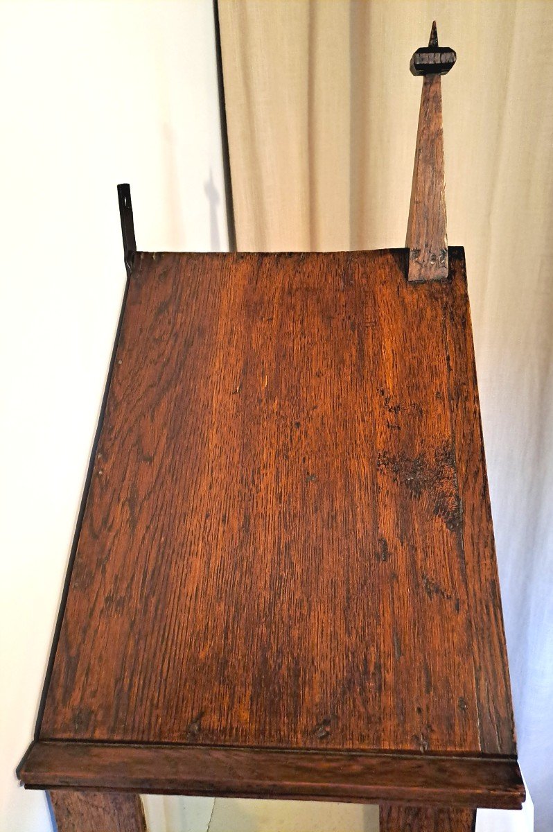 Oak Oratory Window From The Art Deco Period-photo-2