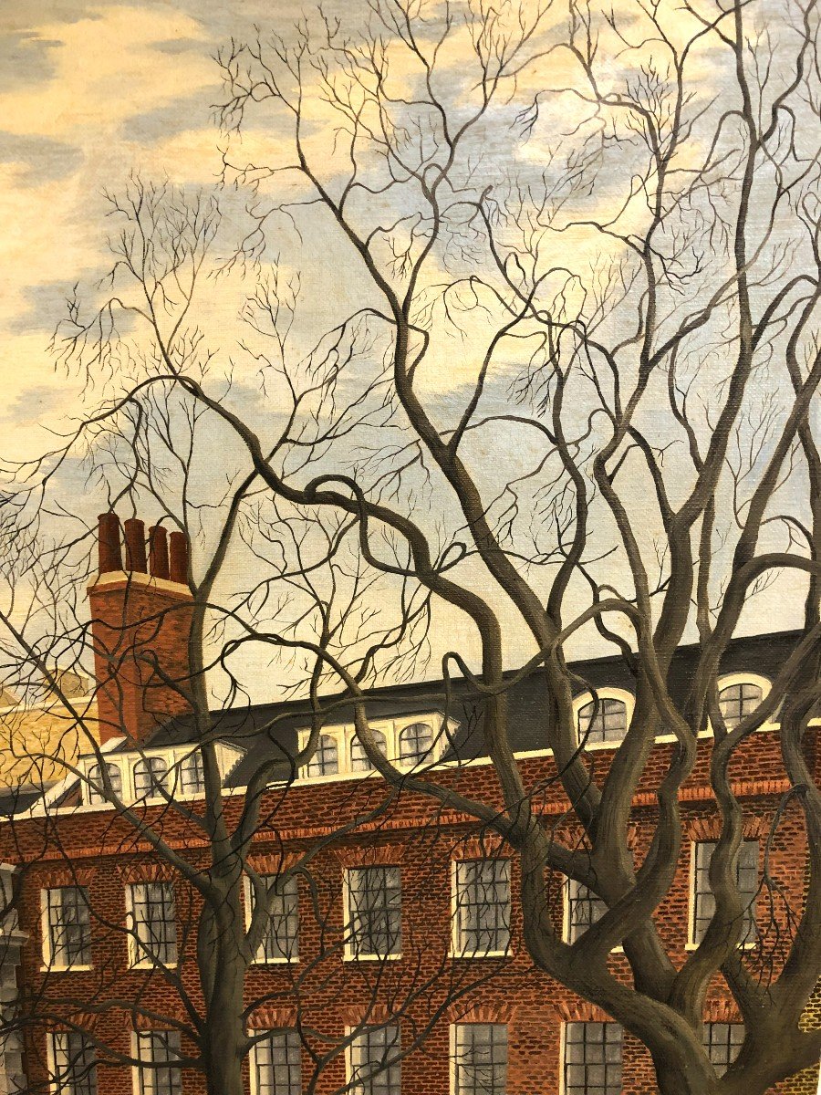 St. Thomas's Church, London, Old Operating Theatre, Oil On Canvas By Jl Walton, 1960-photo-5