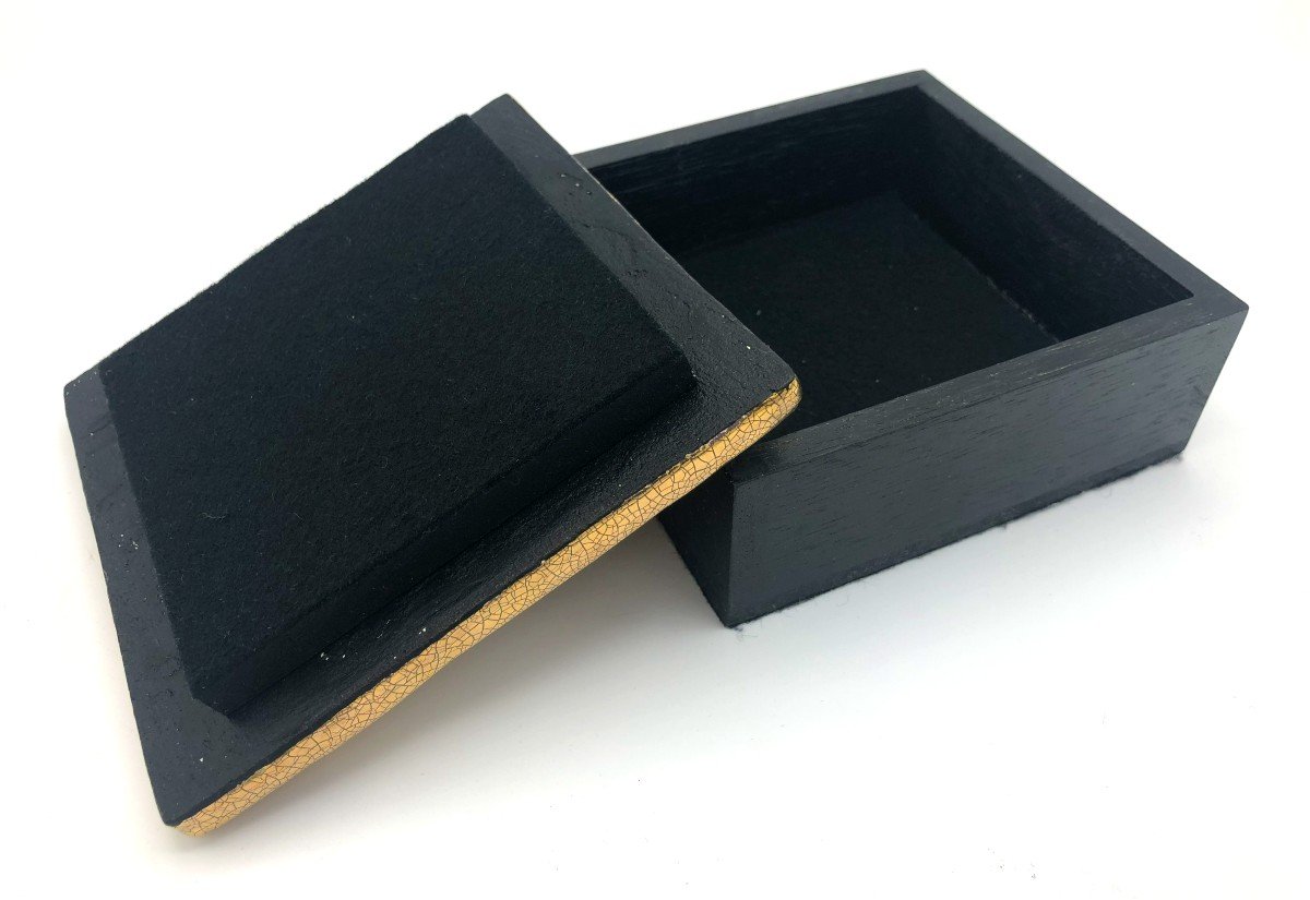 Marion de Crécy, Atelier Mithé Espelt, Boîte à Bijoux avec Plateau en Céramique émaillée-photo-2