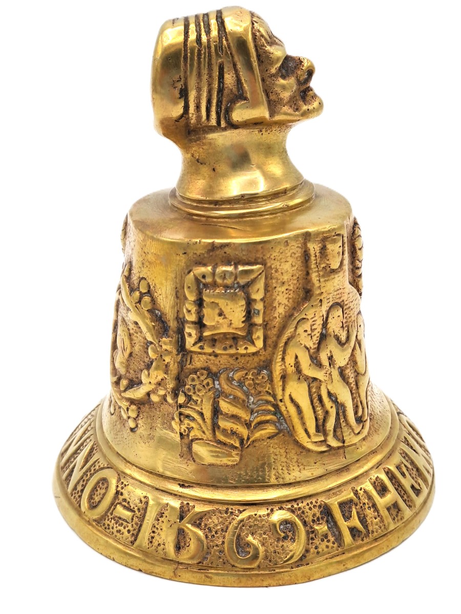 Cloche en Bronze Doré, d'après François Hemony-photo-4