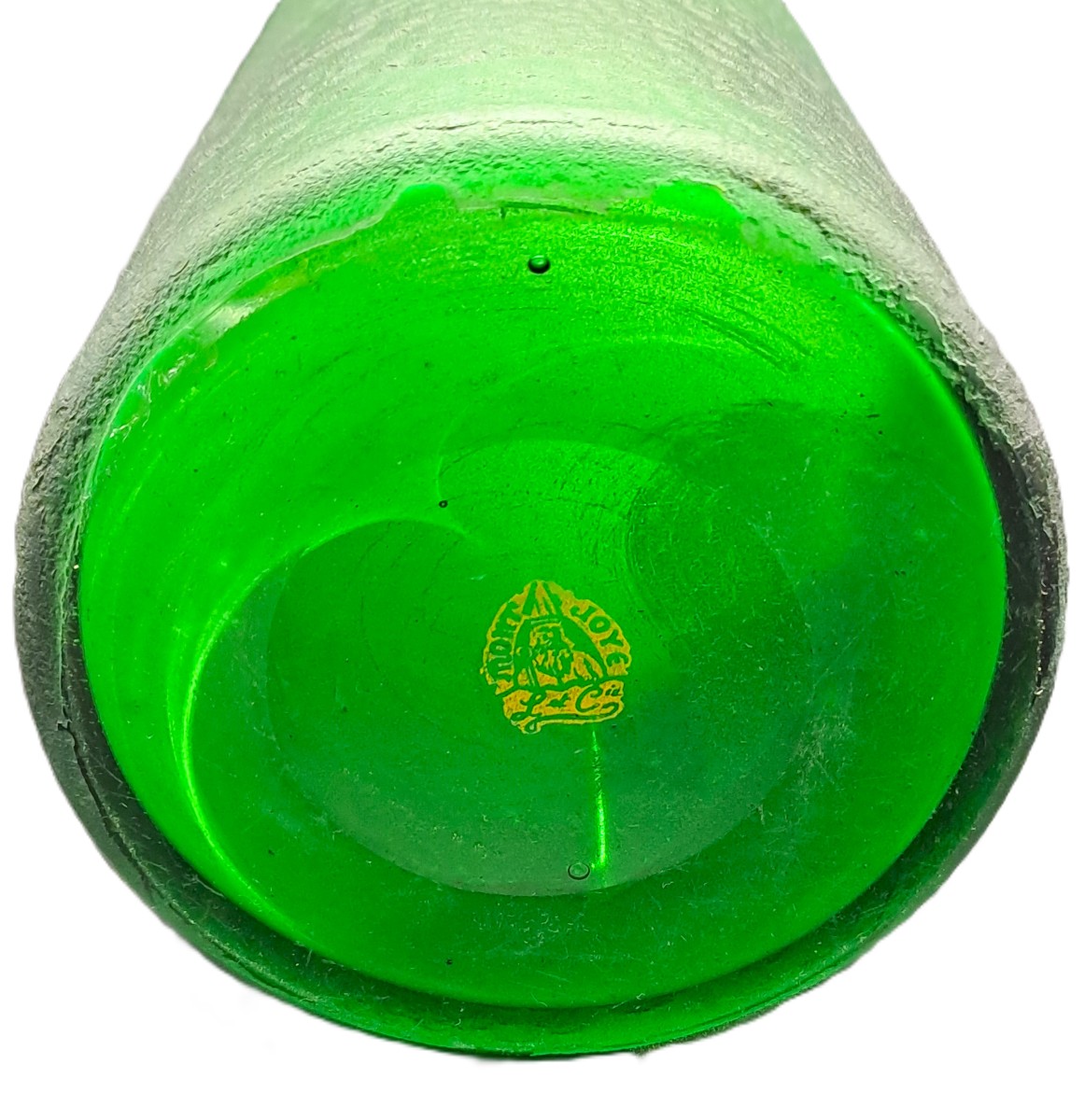 Vase signé Montjoye Legras & Cie, Série Vert Impérial, Art Nouveau Jugendstil, Fin XIXème-photo-3