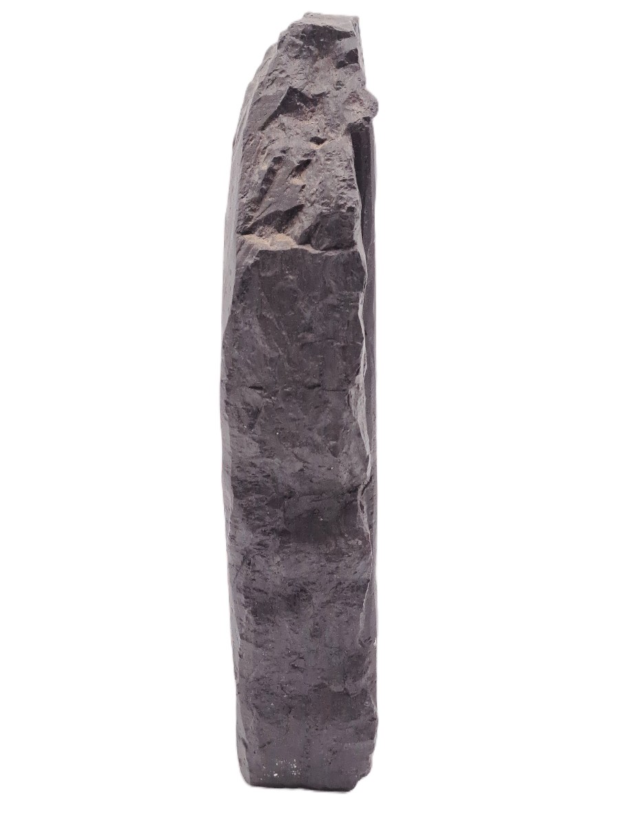 Sculpture Of A Miner In A Block Of Coal, Popular Art Curiosity From Northern France, 20th Century-photo-3