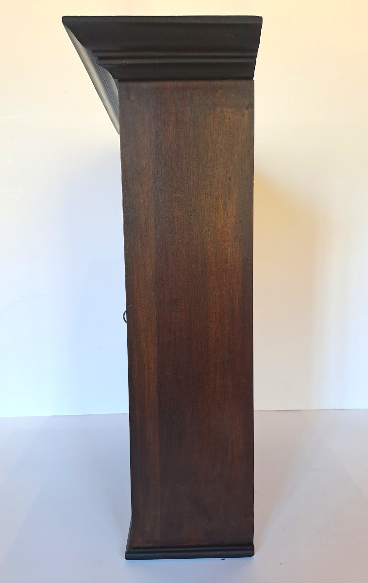 Neo-gothic Box With A Coat Of Arms Featuring Three Fleurs-de-lis Surmounted By A Crown, 19th Century-photo-4