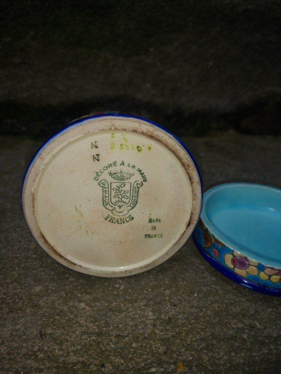 Bonbonnière En émaux De Longwy -photo-3