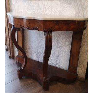 Console Louis Philippe En Noyer 