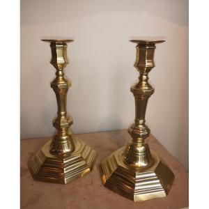 Pair Of 18th Century Candlesticks 