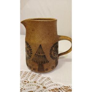 Ceramic Pitcher By Heinz Théo Dietz