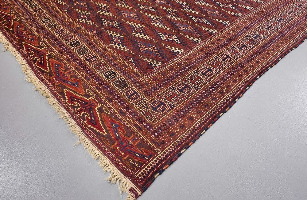 Turkmen Tekke Rug 3.70 X 2.20-photo-2