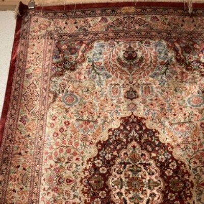 - Tapis  Ghoum   Soie  1.50  X  1.00-photo-3
