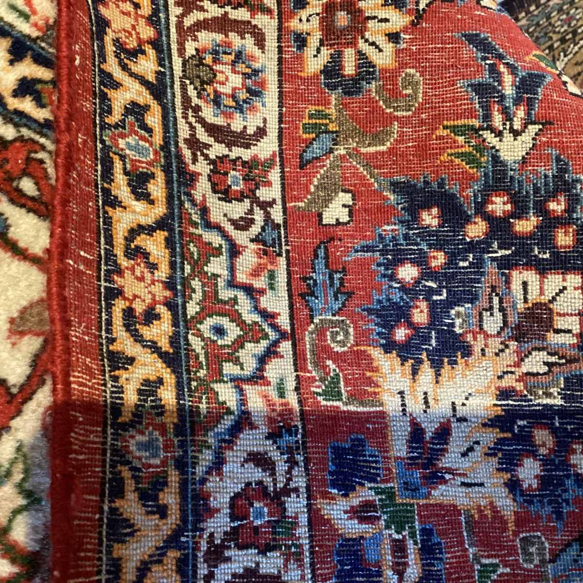 TAPIS    ISPAHAN     PERSE       2.20  X  1.45 -photo-4